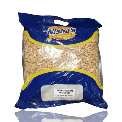 Nisha Whole Cashew 4kg