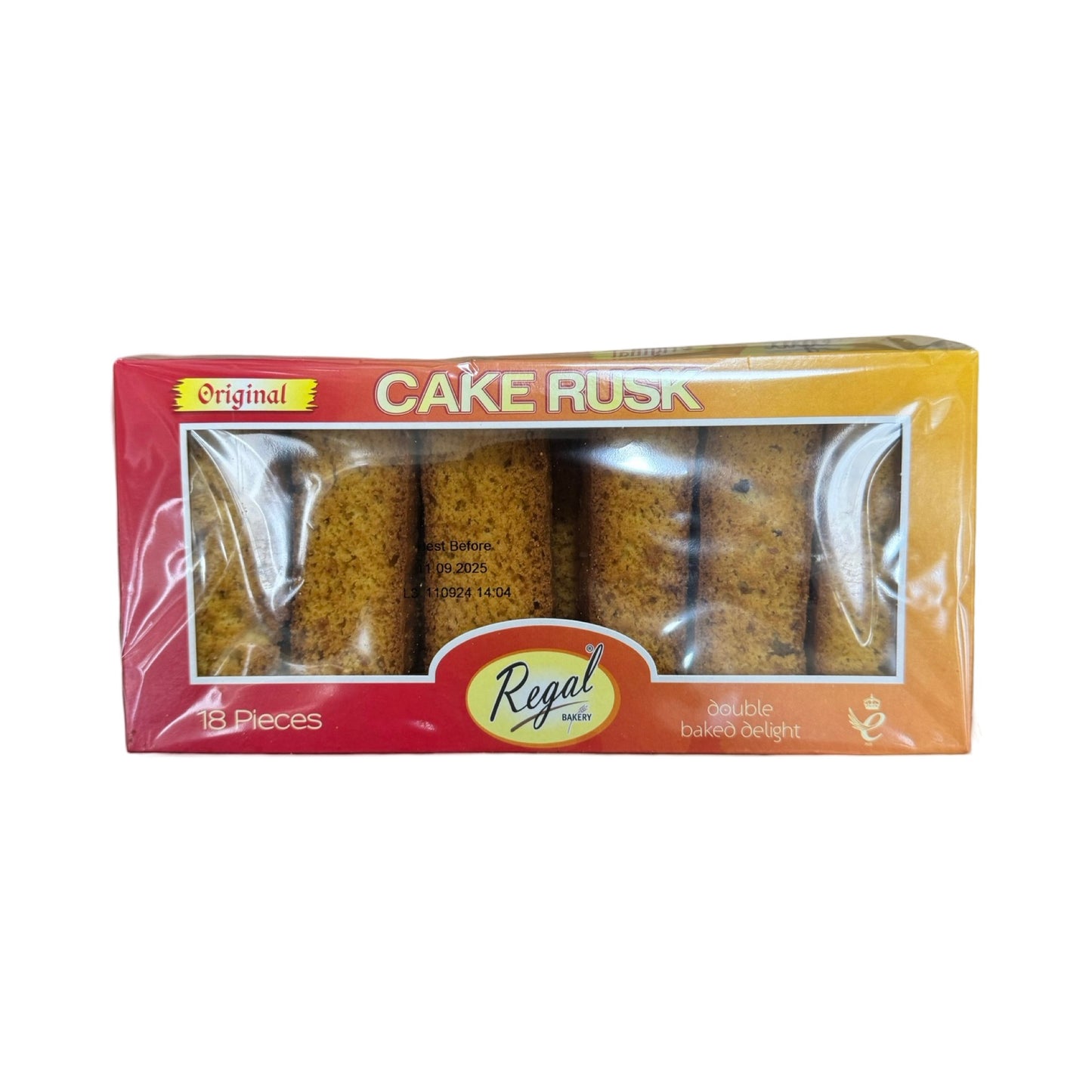 Regal Cake Rusk 18s Pack