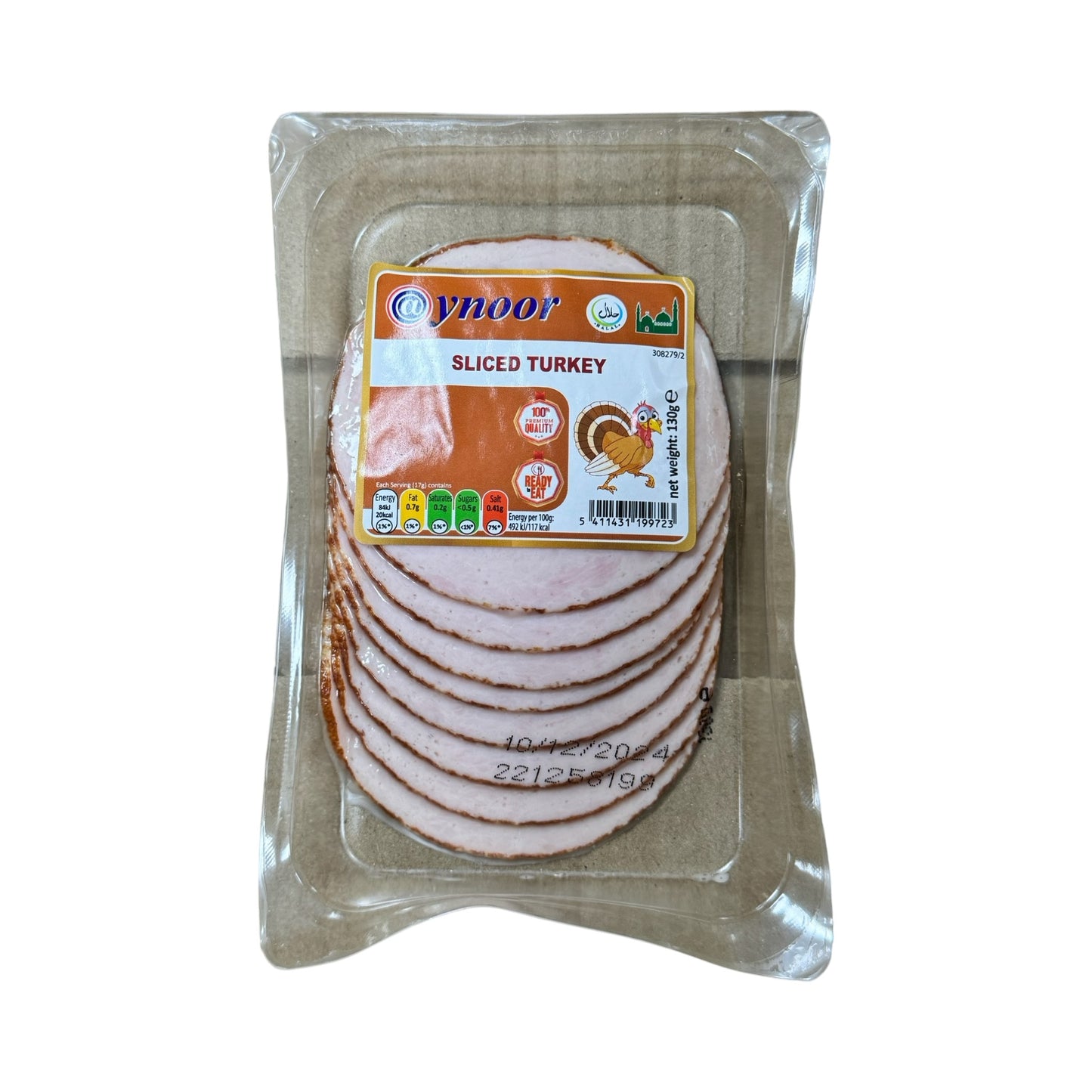 Aynoor Sliced Turkey 130g