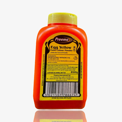 Preema Yellow Food Colour 500g