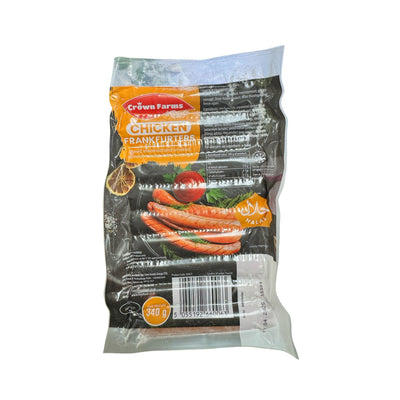 Crown Farm Chicken Frankfurters 340g