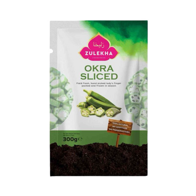 Zulekha Okra Sliced 300g