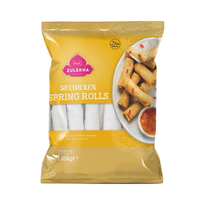 Zulekha 50 Chicken Spring Roll 1.65KG