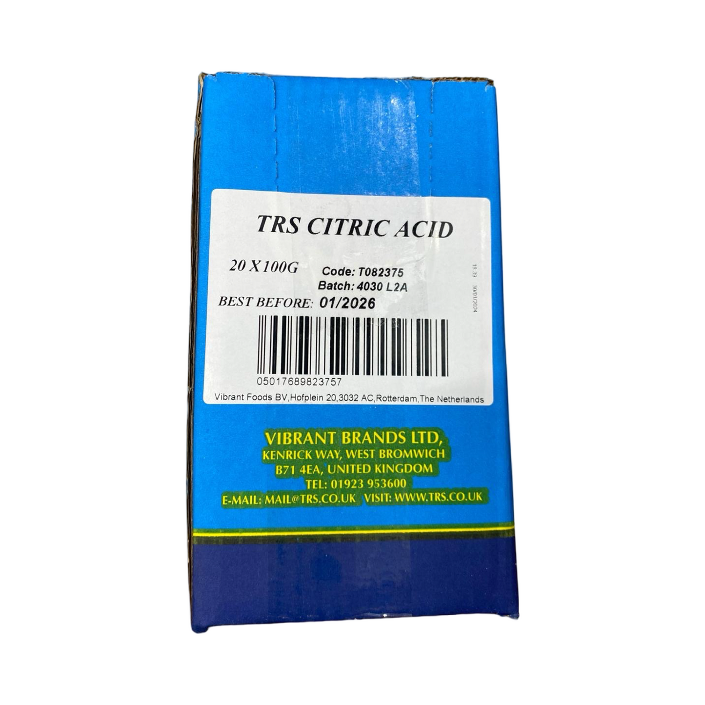 TRS Citric Acid 20x100g