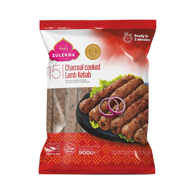 Zulekha Charcoal Cooked Lamb Kebab 900g