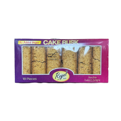 Regal No Added Sugar Cake Rusk 18s