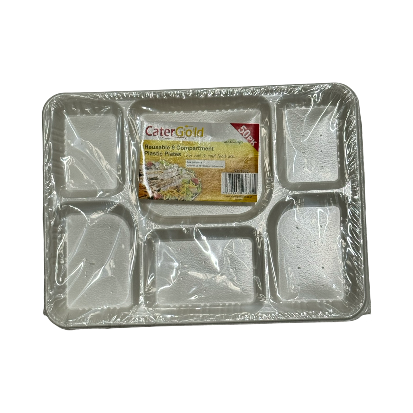 Catergold Compostable Trays 6cp 50s