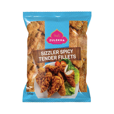 Zulekha Spicy Sizzler Tender Fillets 720g