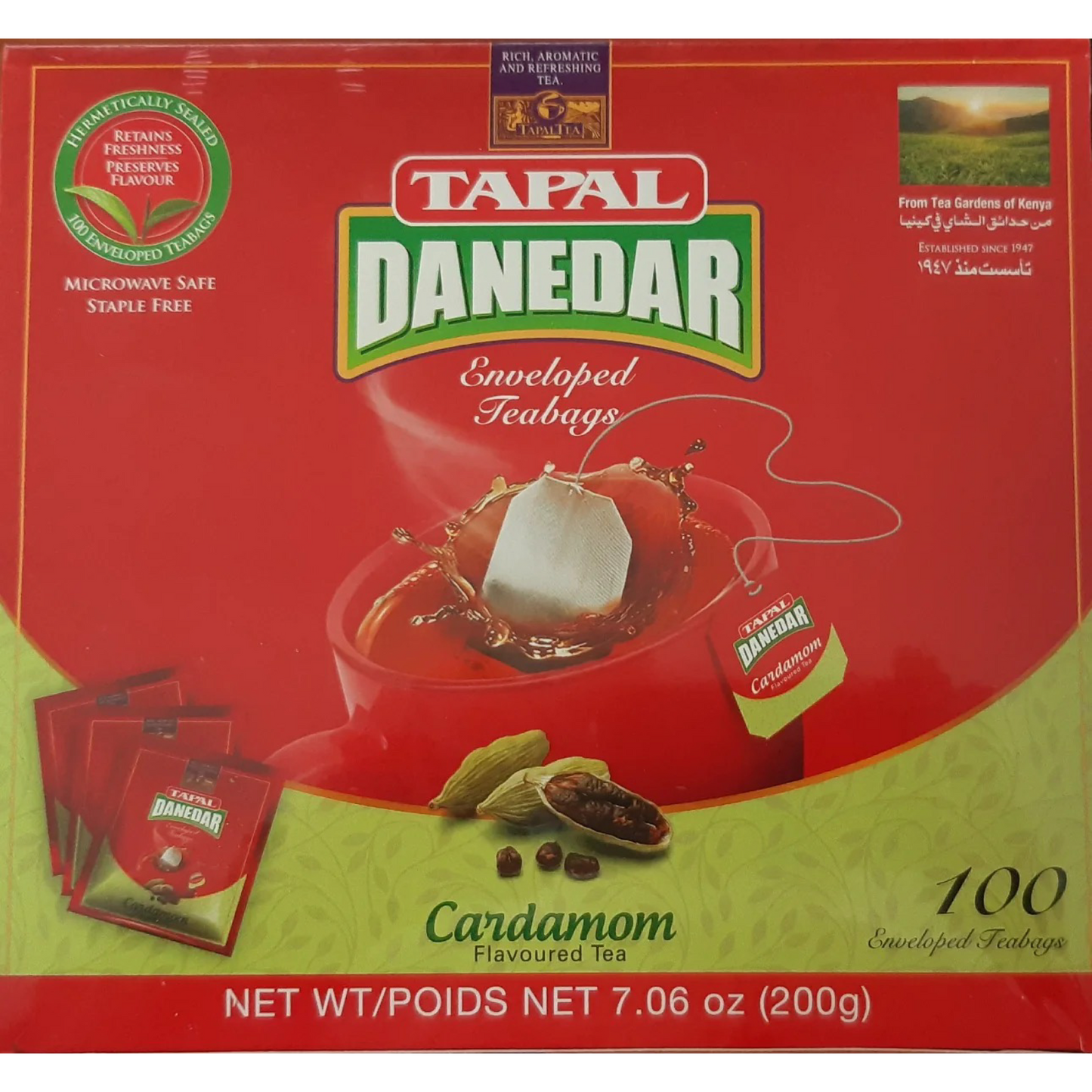 Tapal Danedar Elaichi Tea Bags 200g