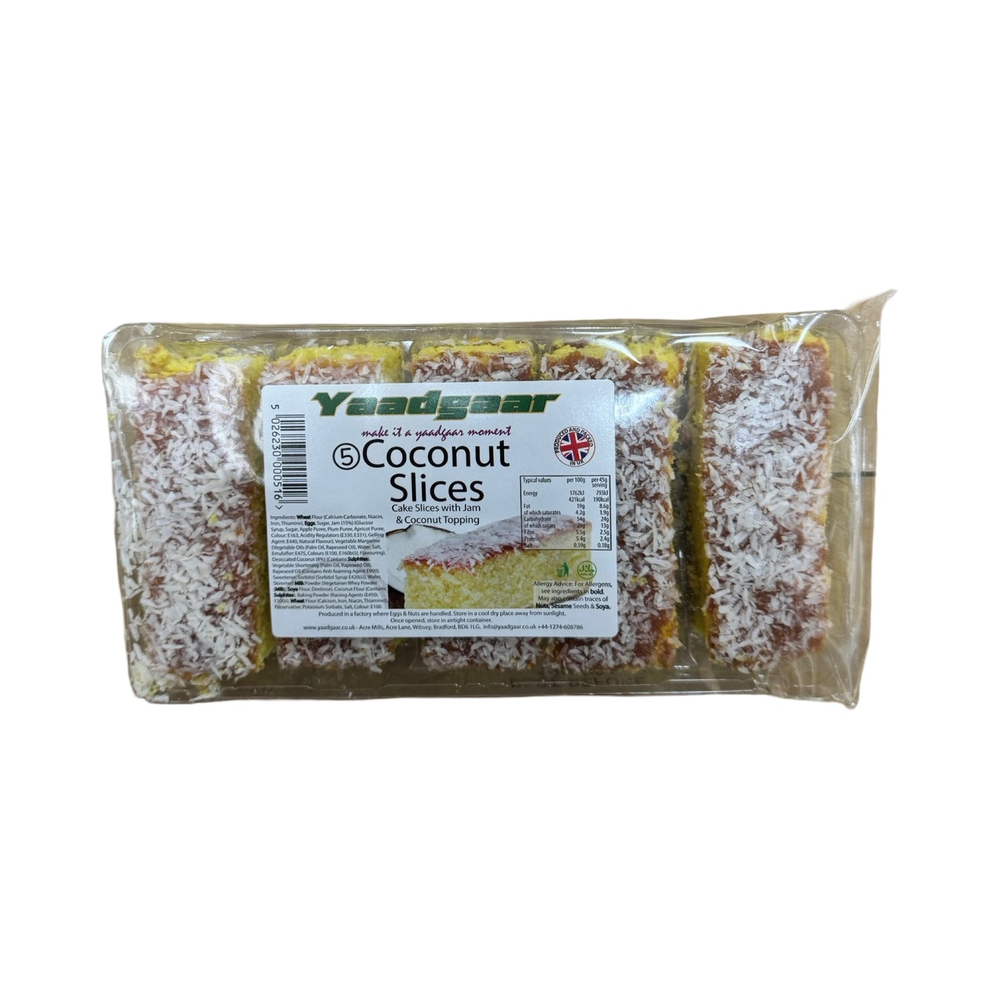 Yaadgaar Coconut Slices 5s