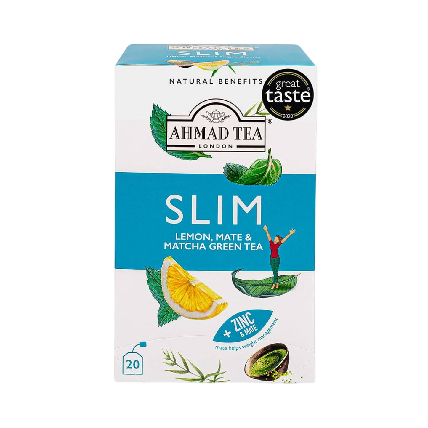 Ahmad Energy & Slim Tea Bag 20s