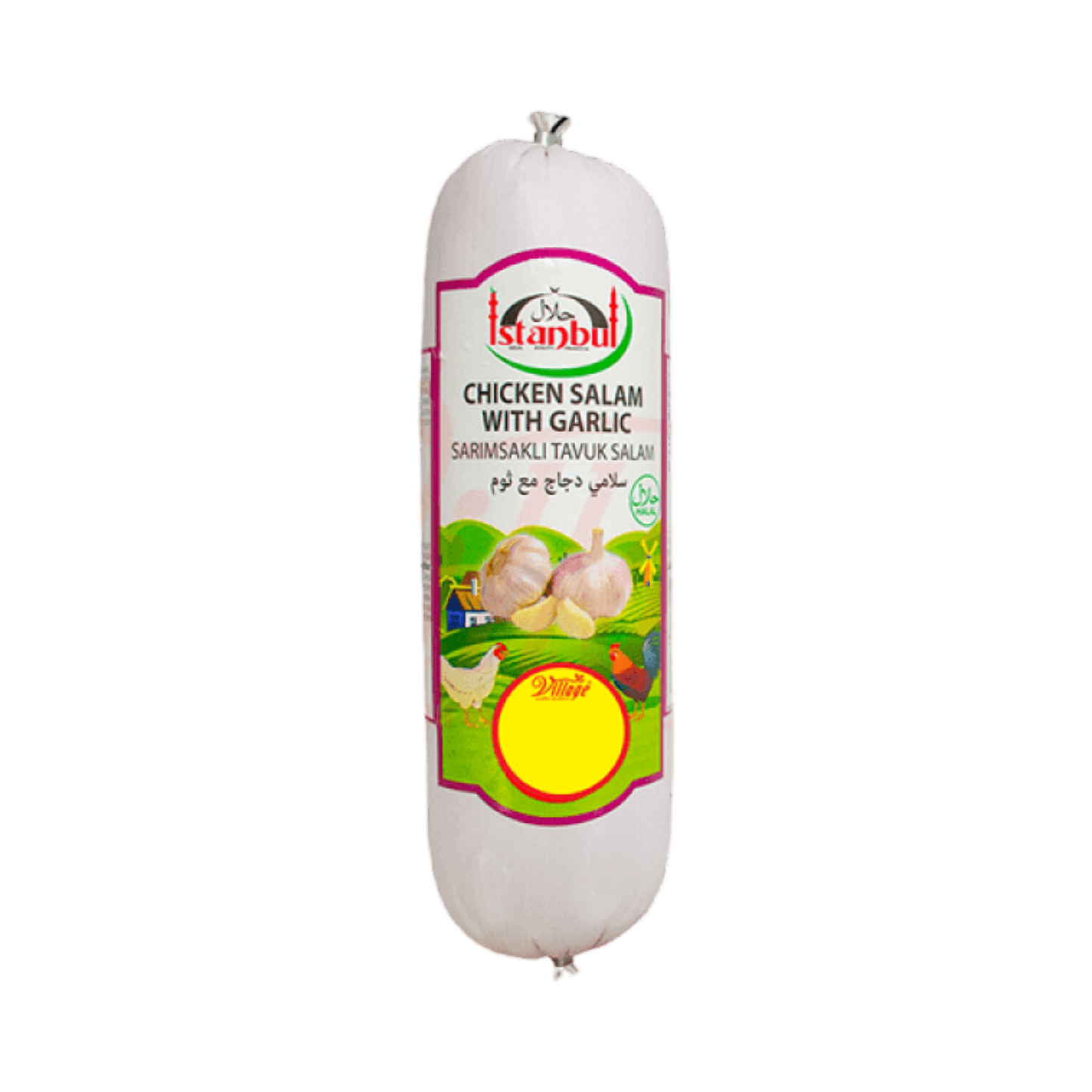 Istanbul Chicken Garlic Salami 450g