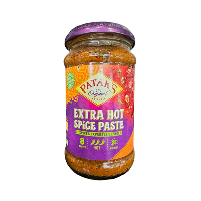 Pataks Curry Paste Hot 283g