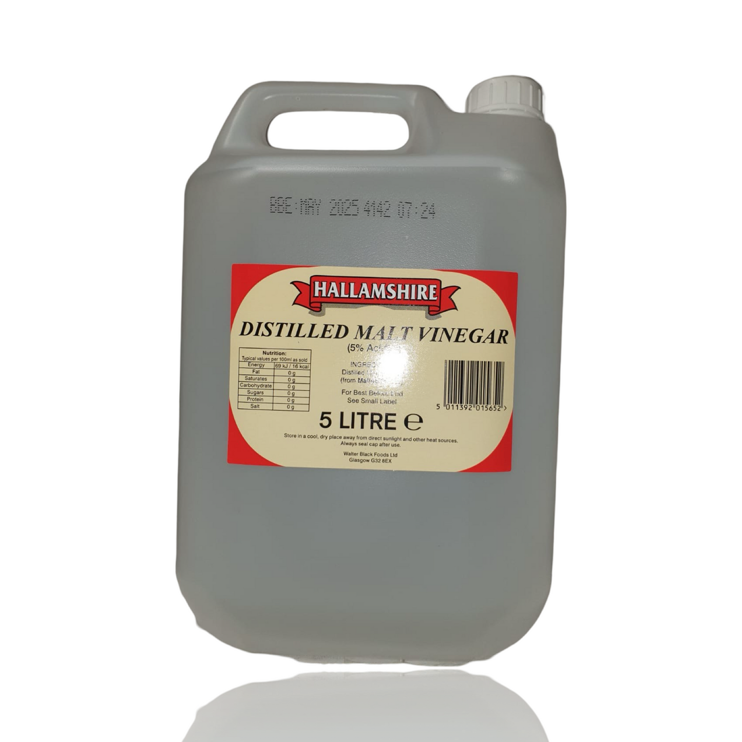 Hallamshire Distilled Malt Vinegar 5l