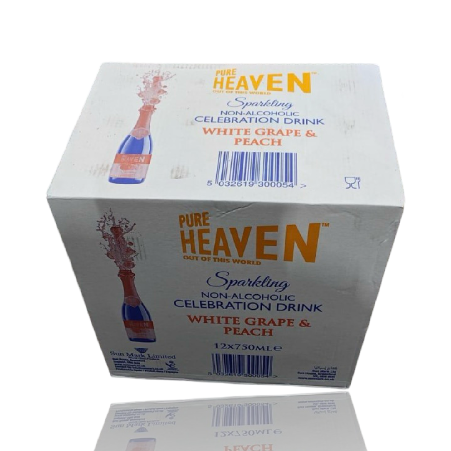 Pure Heaven White Grape & Peach 12x750ml