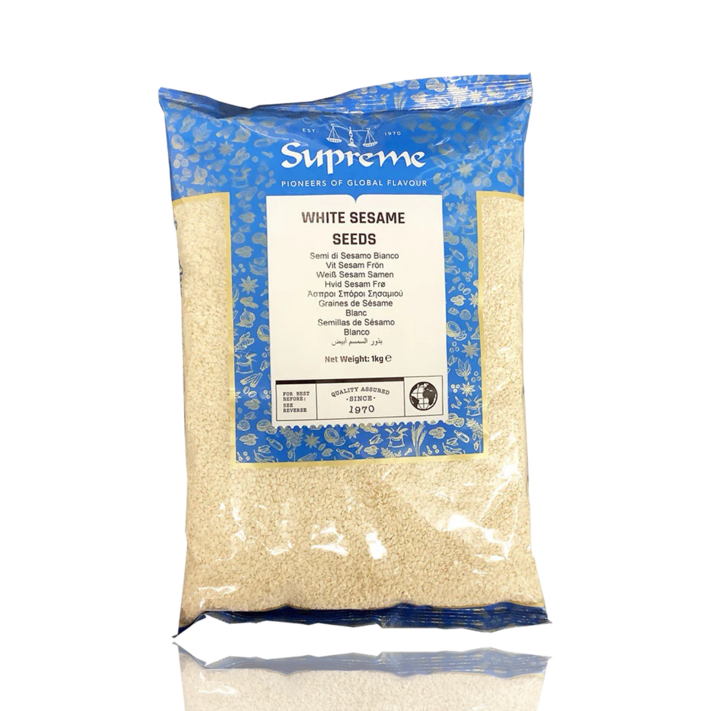 Supreme White Sesame Seeds 5kg