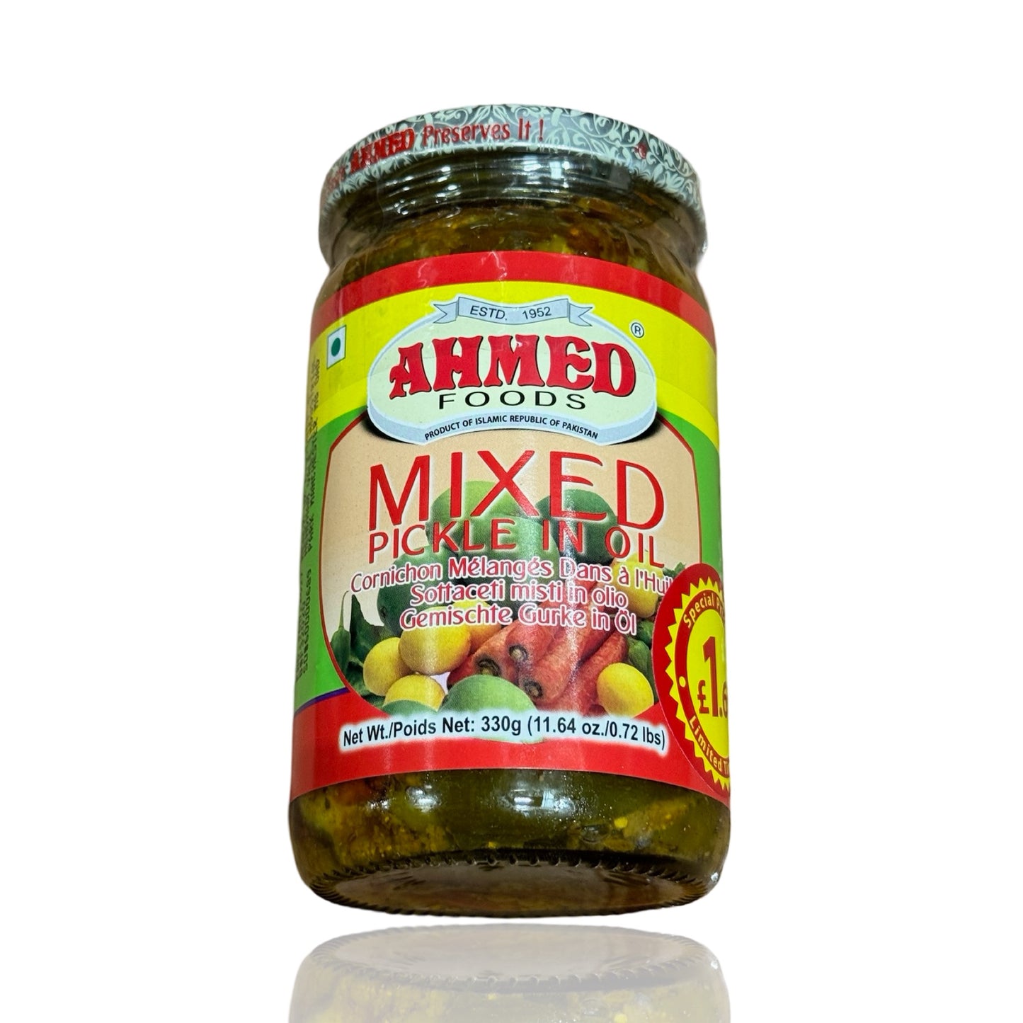 Ahmed Mix Pickle 330G