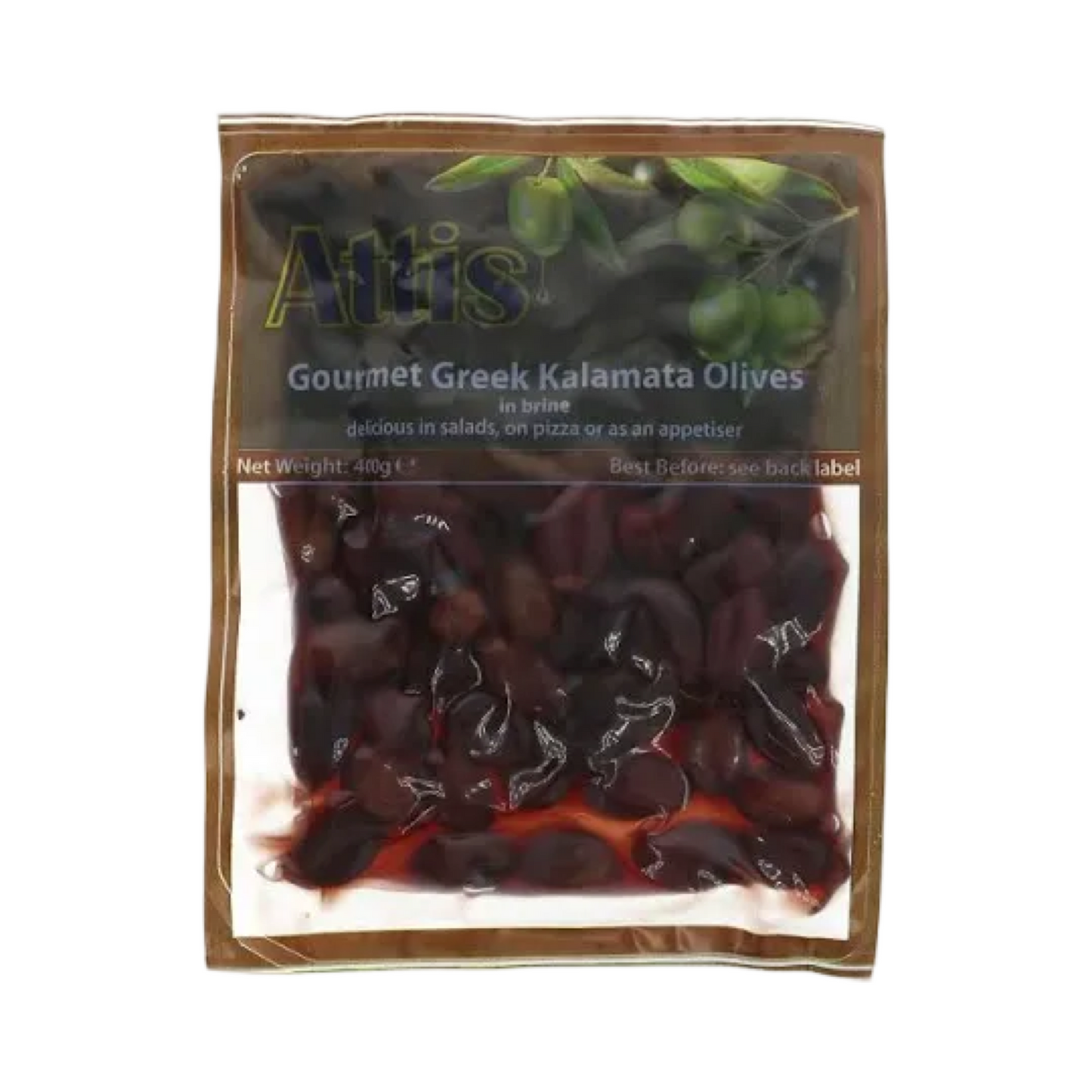 Attis Kalamata Olives Gourmet 400g