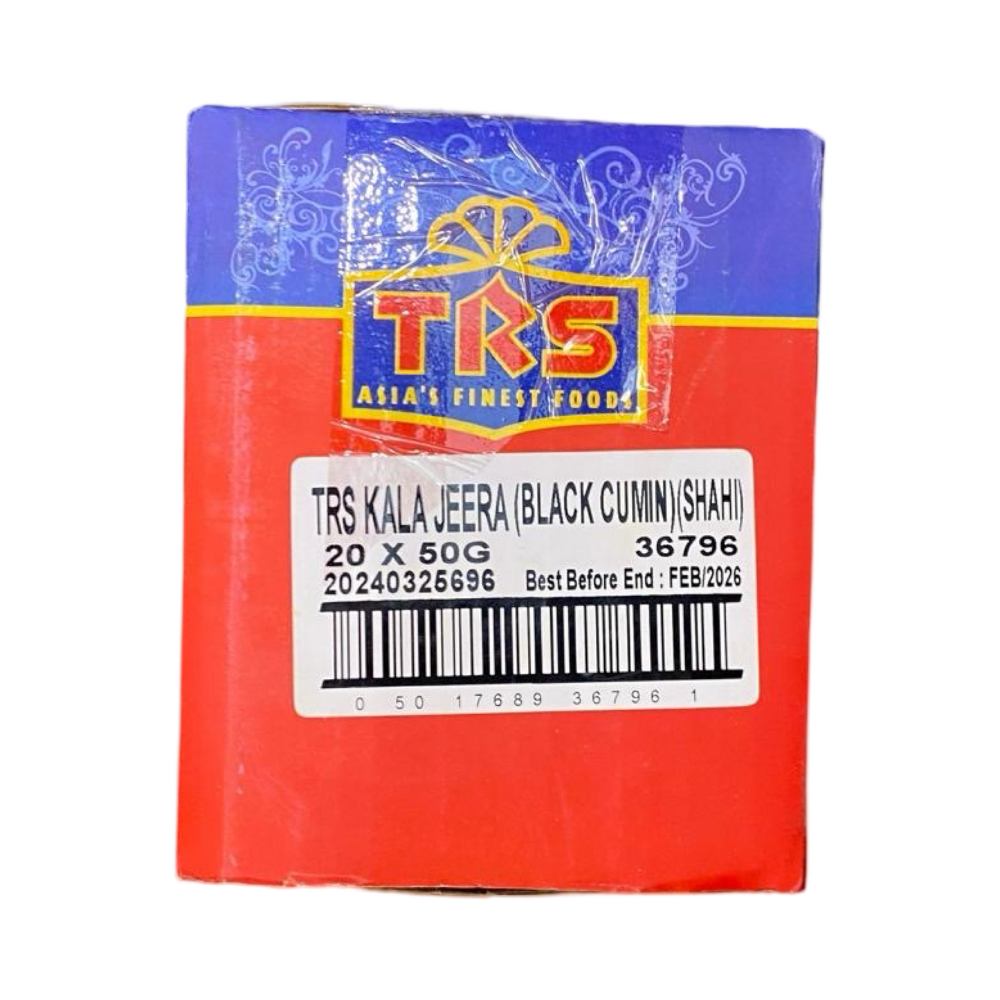 TRS Black Cumin Seeds (Kala Jeera) 20x50g