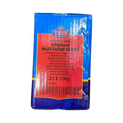 TRS Brown Mustard Seeds 20x100g