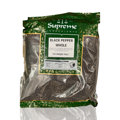 Supreme Black Pepper Whole 5kg