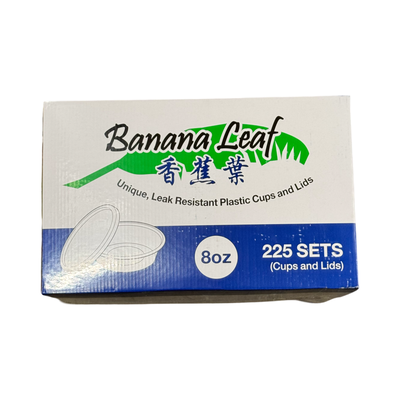 Banana Leaf 8oz Cotainers 225