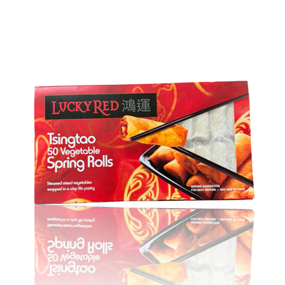 Lucky Red Tsingtao Spring Rolls 50s