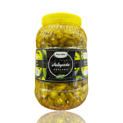 Don Valle Sliced Jalapeno 3kg