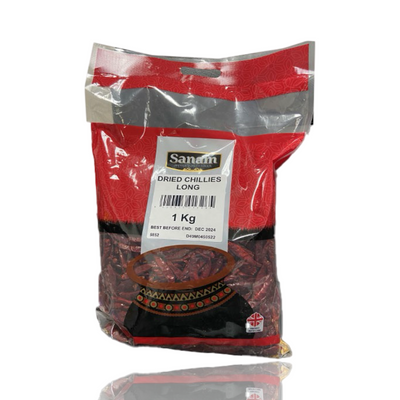 Sanam Dried Long Chillies 1kg