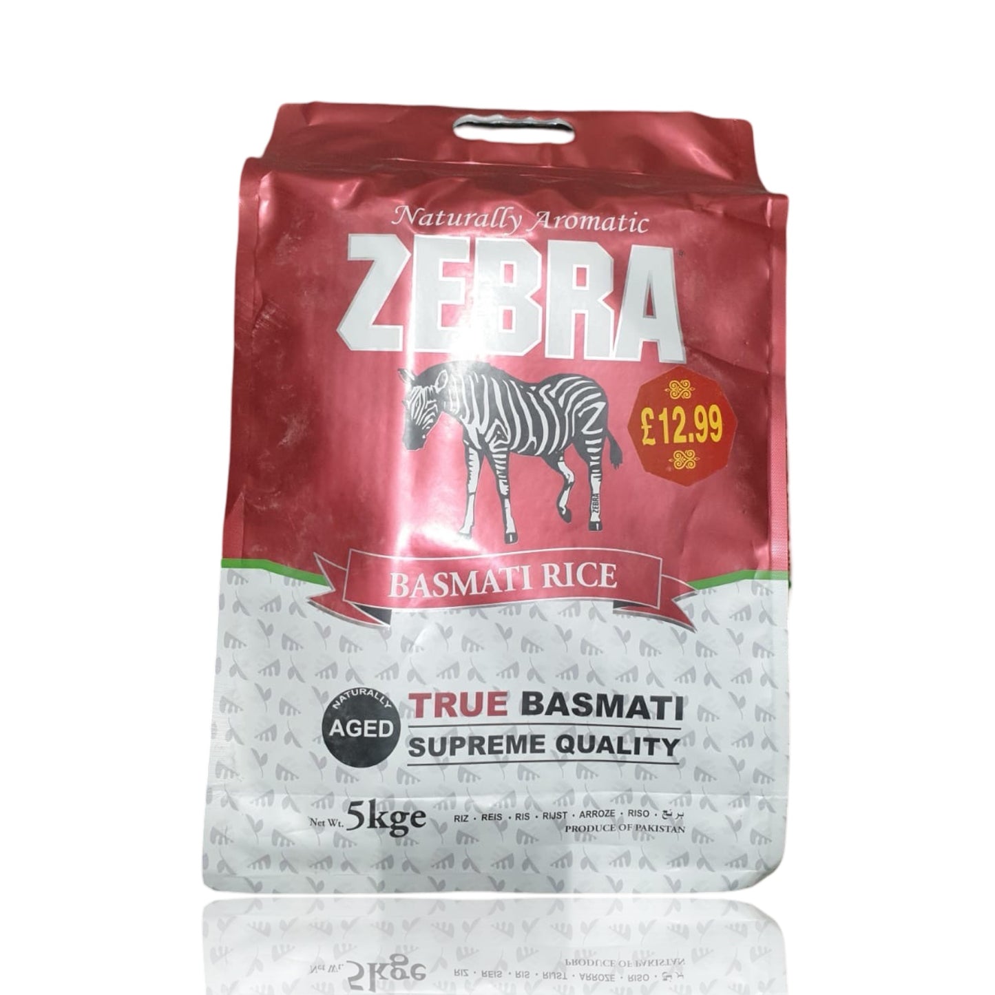 Zebra Basmati Rice 5kg