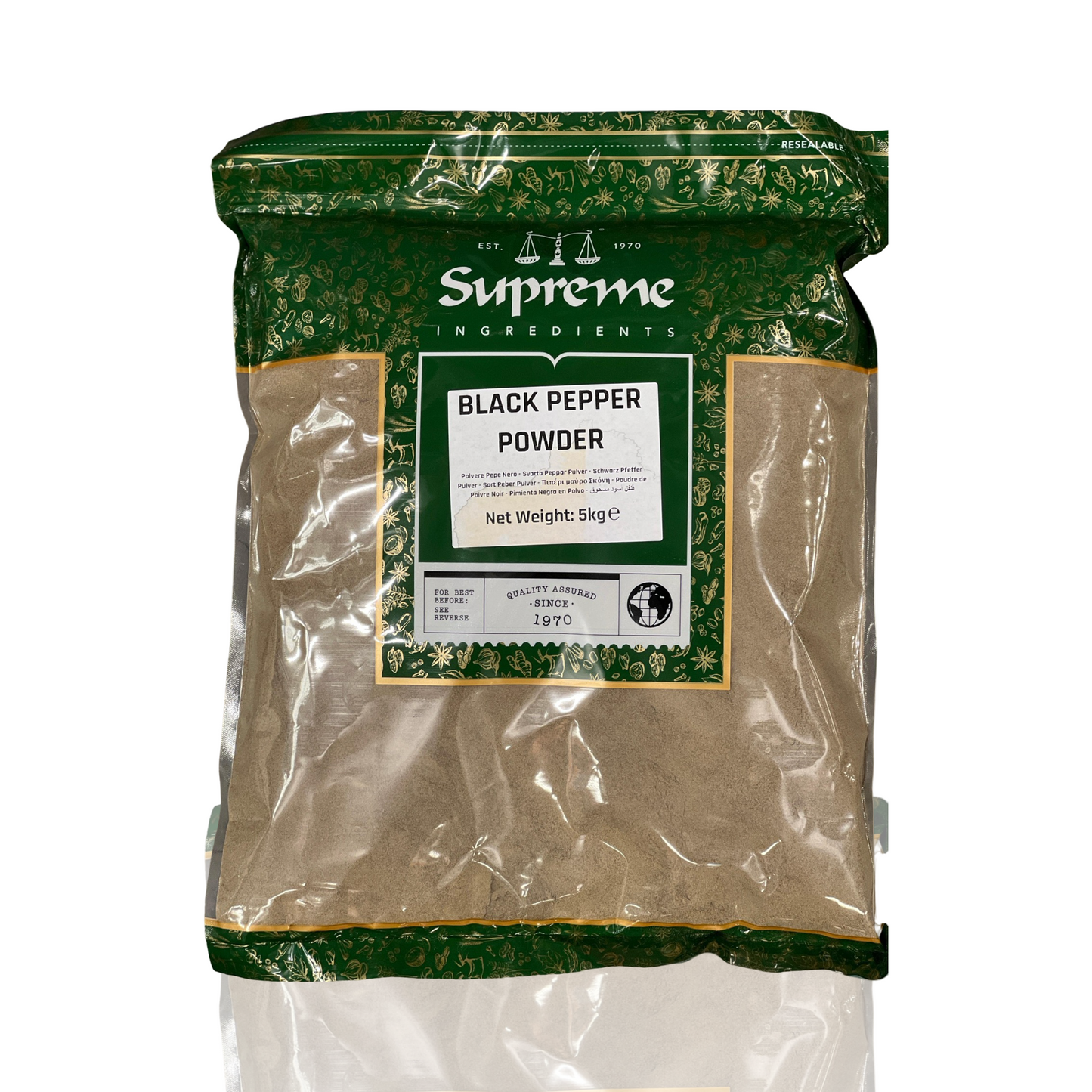 Supreme Black Pepper Powder 5kg