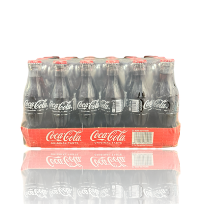 Coke Glass Bottle 24x330ml