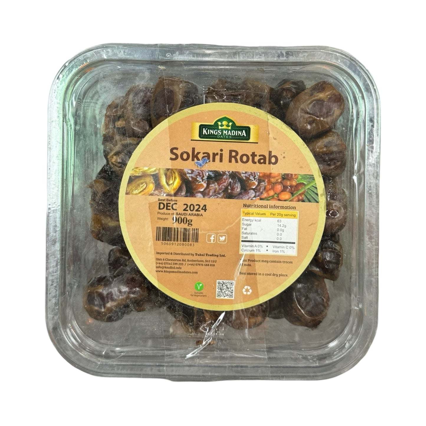 Kings Madina Sukari Rutub Dates 900g