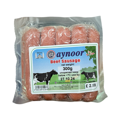 Aynoor Beef Sausage 300g