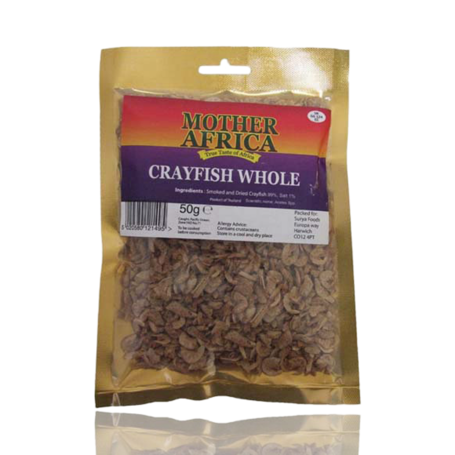 Mother Africa Crayfish Whole 50g