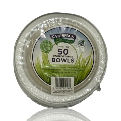 Caterpaack Compostable Bowls 50s