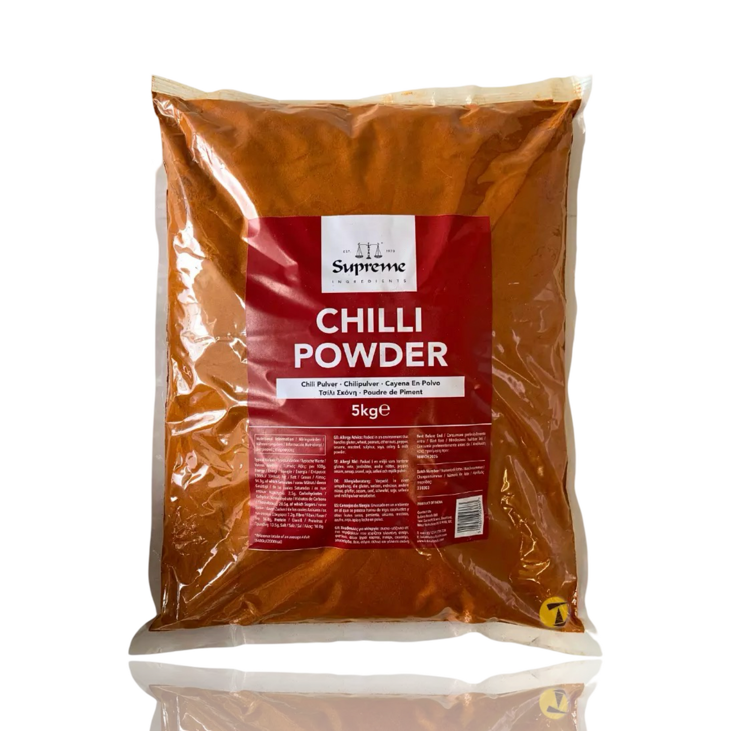 Supreme Extra Hot Chilli Powder 5kg