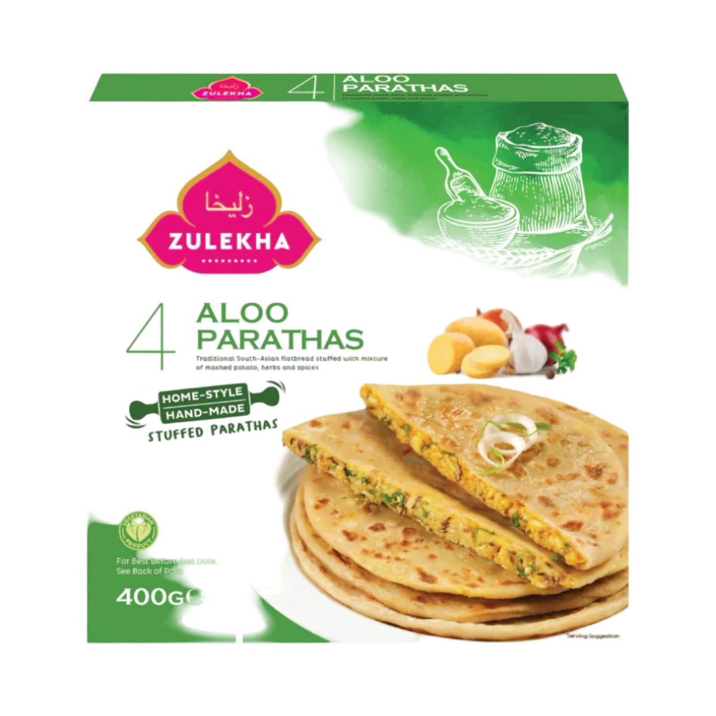 Zulekha Aloo Paratha 400g