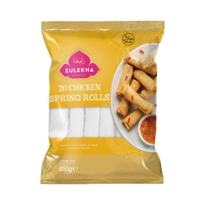 Zulekha 20 Chicken Spring Roll 650g