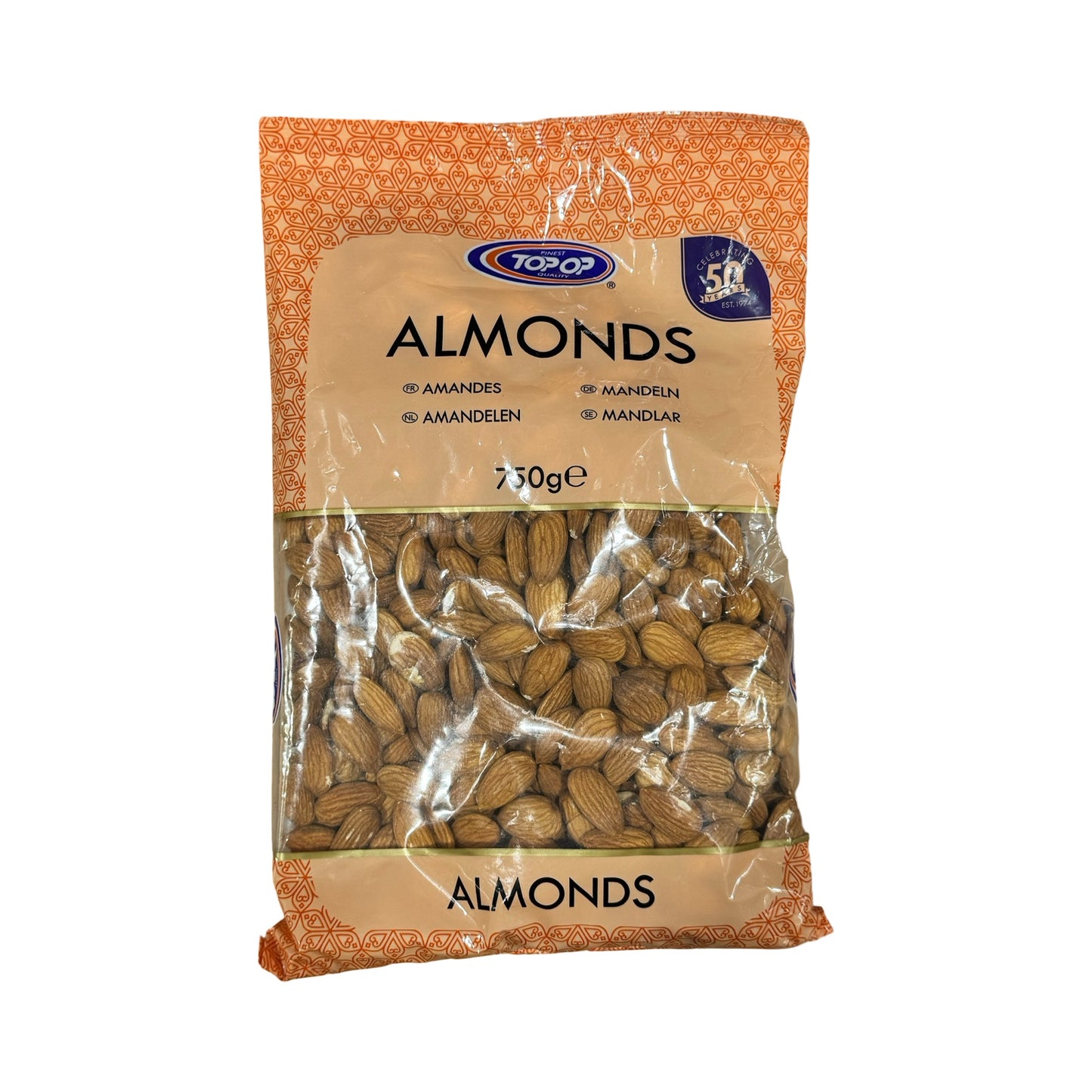 Top Op Almonds 750g