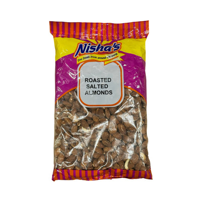 Nisha Roasted Salted Almonds 1Kg