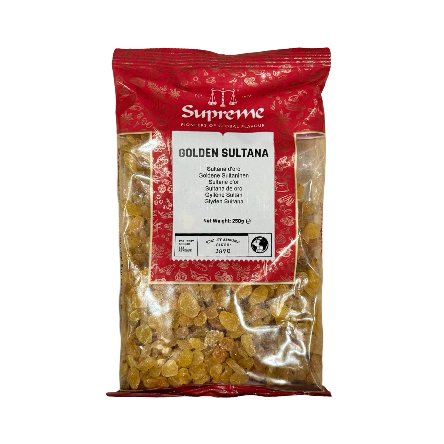 Supreme Golden Sultanas 250g