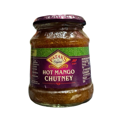 Pataks Hot Mango Chutney 340g