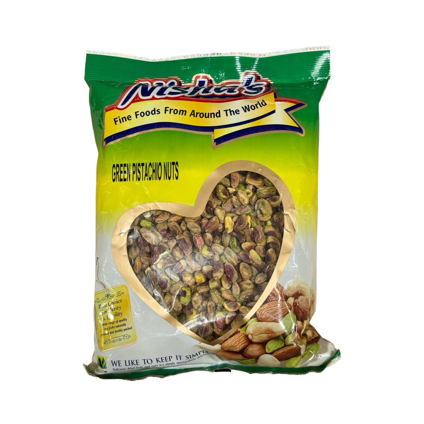 Nisha Green Pistachio 750g