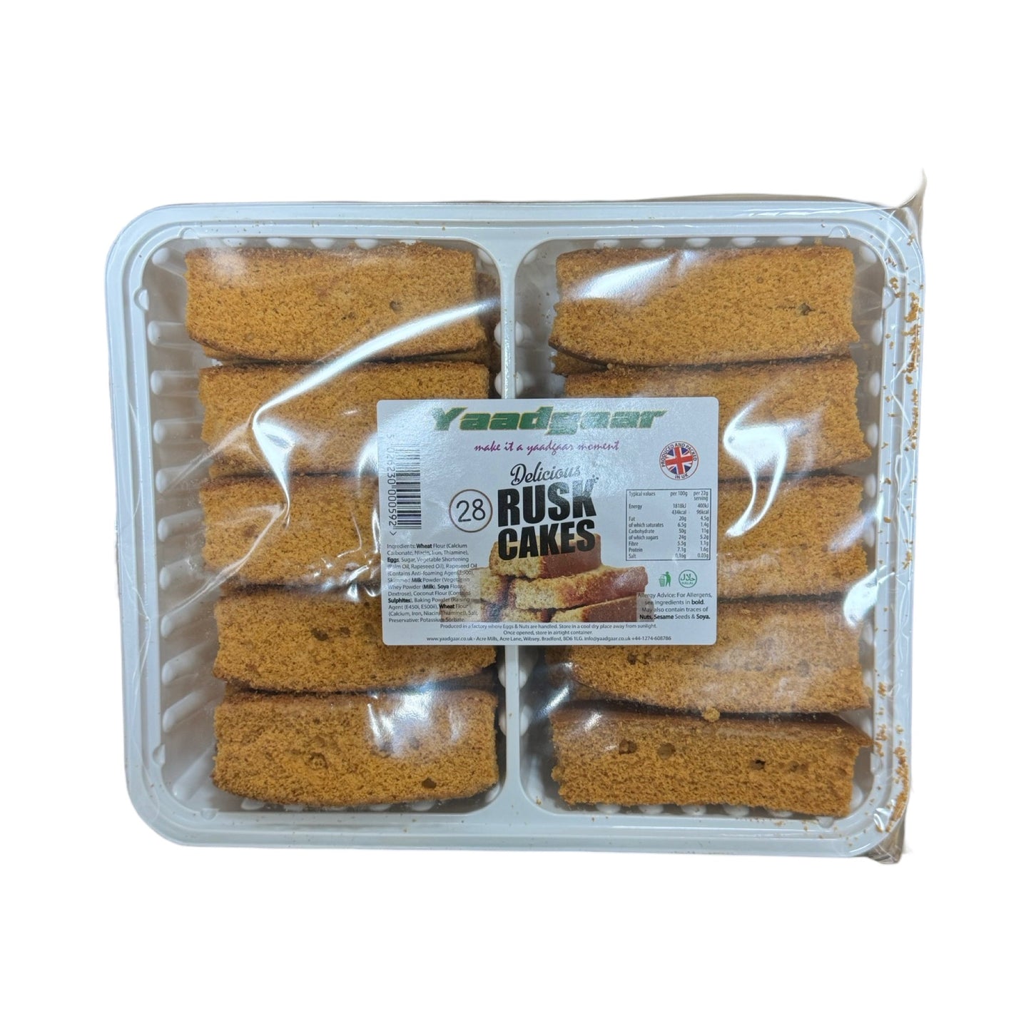 Yaadgaar 28 Rusk Cakes